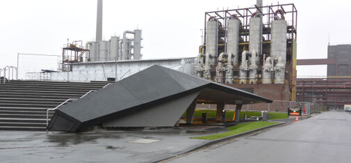Another real eye-catcher is the new single-storey car park on the Zollverein colliery world heritage site, another construction project in which MC products were used.