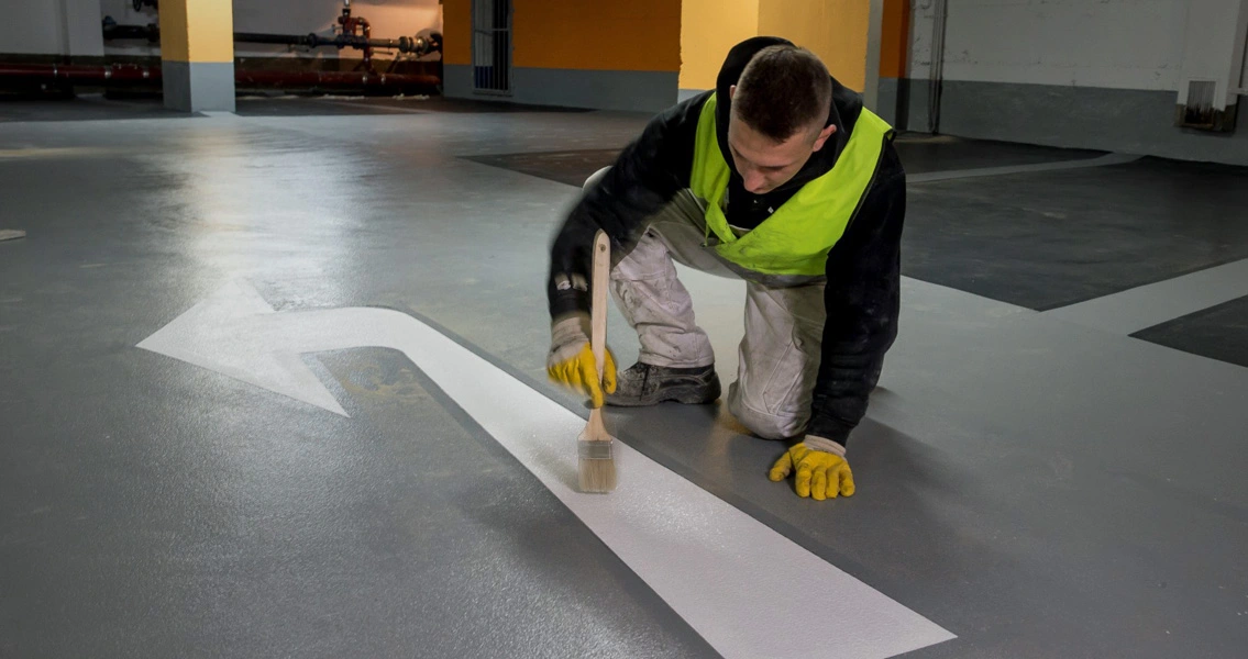 Protection and repair systems for parking garages at the MC were used