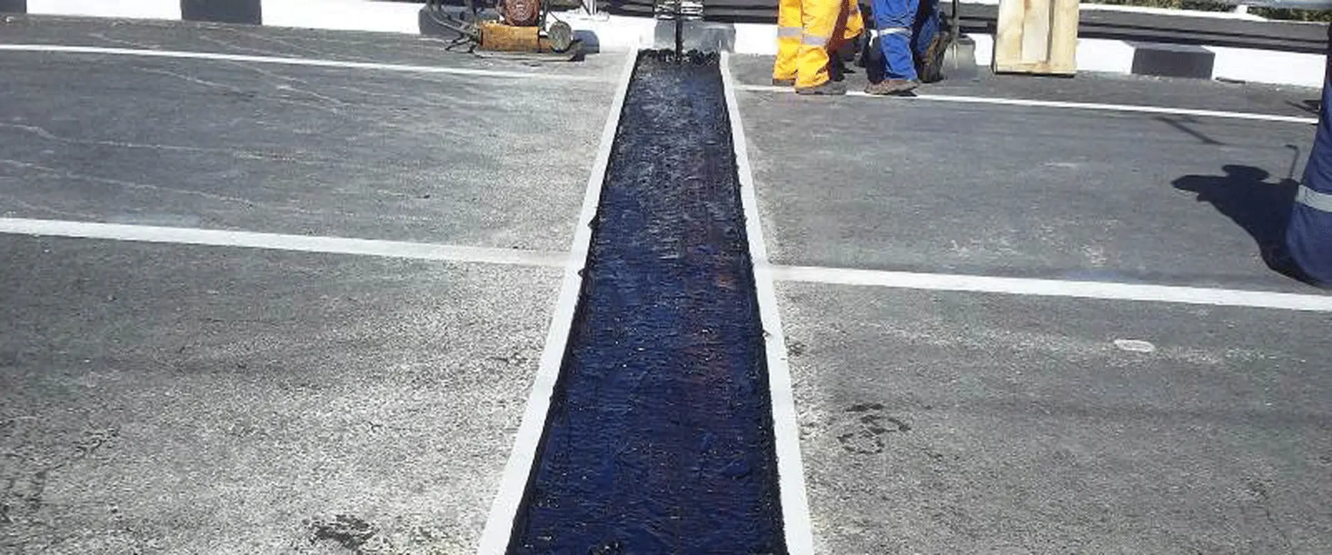 Rail bridge repair project