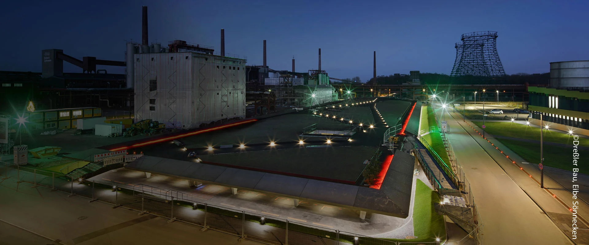 Modern car park building at Zollverein colliery / ©Dreßler Bau, Eibe Sönnecken